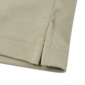 preiswerte Herren Elite Polo-Herren Polo Strick-Polopullover Formell Arbeit Umlegekragen Kurzarm Einfarbig Button-Down Frühling Wein Dunkelgrau Schwarz Weiß Hellgrün Khaki Polo