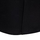 economico camicia da uomo con bottoni-Per uomo Camicia Camicia estiva Maglietta informale Camicia da spiaggia Camicia con bottoni Nero Bianco Manica lunga Floreale Bavero Da mare Hawaiano Con ricami Abbigliamento Poliestere Di tendenza