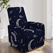 baratos Cobertura de Sofa-capa para espreguiçadeira, padrão geométrico, capas de poliéster, removíveis e elásticas, perfeitas para proteção de móveis de sala de estar ou quarto