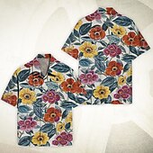 levne Topy-Halenka / košile Retro plakát Grafika Pro Pánské Dospělé Plesová maškaráda 3D tisk Dovolená Párty