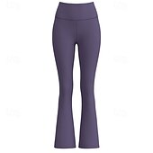 economico Leggings e collant da yoga-Per donna Pantaloni da yoga Leggings da yoga Controllo addominale Sollevamento glutei Vita Alta Yoga Allenamento in Palestra Pilates Collant Nero Blu Reale Grigio scuro Spandex Autunno Gli sport