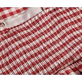 preiswerte Kleider-Retro Vintage 1950er Kleid Swing-Kleid Karomuster Damen Karneval Maskerade Alltagskleidung Junggesellinnenabschiedsparty Erwachsene Kleid Abschlussballkleider