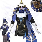 tanie Fantasia de videojogo-Uderzenie Genshin Klorinda Anime Kostium Cosplay Stroje Garnitury cosplay Kostiumy do gier wideo Halloween Karnawał Impreza Comic Con Kostium Na Damskie Dla dorosłych
