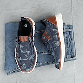 baratos Ténis para Homem-tênis masculino moderno slip-on, malha cinza com sola acolchoada, conforto leve para uso diário