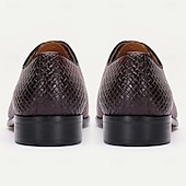 cheap Classic Dress Shoes-Men&#039;s Oxfords Leather Italian Full-Grain in Rich Burgundy - Sophisticated for Office Wear and Kentucky Derby