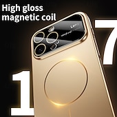economico Cover per iPhone-telefono Custodia Per iPhone 16 15 14 Pro Max Plus iPhone 15 14 Pro Max iPhone 13 12 Pro Max Copertura Posteriore Magnetico Supporta la Ricarica Wireless Resistente agli urti Retrò PC