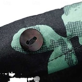 voordelige Overhemden-Dames Overhemd Katoenen linnen overhemden Linnen overhemd Knoop omhoog Bloem Dagelijks Stijlvol Casual Korte mouw Overhemdkraag Normale tops Dagelijks Feestdagen Uitgaan Knop Afdrukken Zwart Lente