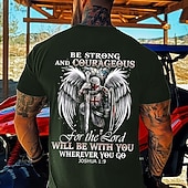  Maglietta a maniche corte dei cavalieri templari Crusaders da uomo maglietta a maniche corte stampa 3D collo giro designer casual festa vacanza nera verde scuro blu scuro estate primavera