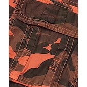 baratos Clássico-Homens Bermuda Cargo Shorts camuflados Calção Shorts de verão Bolso multi Bolso com aba camuflagem Côr Camuflagem Conforto Vestível Comprimento do joelho Ao ar livre Esporte Diário Moda Casual