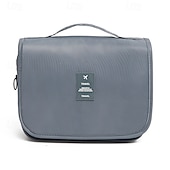 cheap Luggage &amp; Travel Storage-Portable Travel Toiletry Bag, Large Capacity Hanging Makeup Organizer, Handheld Storage Pouch for Travel