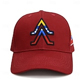 levne Pánská baseballová čepice-Pánské Kšiltovka Sluneční klobouk Trucker Hat Bílá Fialová Bavlna Výšivka Módní Na běžné nošení Denní Víkend Plná / Jednobarevná Nastavitelná Proti sluci Prodyšné