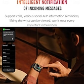 Χαμηλού Κόστους Smartwatch-696 KT83 Εξυπνο ρολόι 1.8 inch Έξυπνο ρολόι Bluetooth Βηματόμετρο Υπενθύμιση Κλήσης Παρακολούθηση Ύπνου Συμβατό με Android iOS Άντρες Κλήσεις Hands-Free Υπενθύμιση Μηνύματος Παρακολούθηση βημάτων