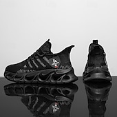 billiga Herrsneakers-prestandasneakers för män, lätt andningsbar mesh i elektrisk blått, sportiga utomhusskor