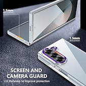cheap Samsung Cases-Phone Case For Samsung Galaxy Z Fold 3 Back Cover Shockproof Retro PC
