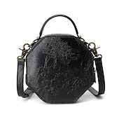 abordables Accessoires et plus-Punk &amp; Gothique Steampunk Sac Sac à Bandoulière Rivet Equipement Déguisement Femmes Halloween Carnaval Soirée Décontracté Quotidien LARP Adulte Sac
