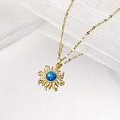 abordables Colliers et pendentifs-Femmes Collier Élégant Rue Fleuri Colliers