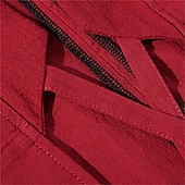 preiswerte Baumwoll-Leinenhemd-Herren Hemd leinenhemd Freizeithemd Knopfhemd Baumwollhemd Einfach Urlaub Hawaiianisch Schwarz Rote Dunkelmarine Grau Langarm Öffnung vorne Frühling &amp; Herbst Bekleidung Tasche