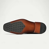 economico Mocassini in pelle premium-mocassini da uomo in vera pelle fatti a mano - scarpe eleganti con nappine marroni di prima qualità per il kentucky derby, occasioni formali e di lavoro