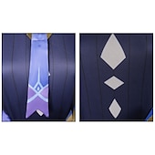 billige Anime-kostymer-Genshin Impact Cosplay Citlali Anime Cosplay kostyme Drakter Cosplay-drakter Karneval Maskerade Ytelse Fest Frakk Skjørte Hansker Til Dame Voksne