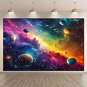 halpa Planeetta Kudelma-Planeetta Roikkuva Gobeliini Seinätaito Universumi Suuri Gobeliini Seinämaalaus Decor Valokuva Taustakuvana Peitto Verho Koti Makuuhuone Olohuone Koriste
