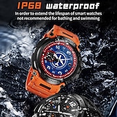 preiswerte Smartwatch-696 YDT90 Smartwatch Fitness Tracker ECG PPG Bluetooth Anruf-Erinnerung Android iOS IP67 57mm 1,5