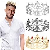 levne Doplňky na narozeninovou párty-narozeninová párty křišťálová korunka pro muže elegantní korunka pro ultimátní narozeninový dárek pro muže k narozeninám