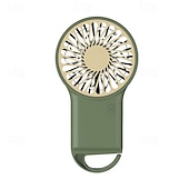 voordelige Ventilators-Opvouwbare cartoon mini ventilator – USB oplaadbare handventilator met wandelgesp ideaal voor kinderen of reizen