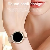 Χαμηλού Κόστους Smartwatch-696 X17MINI Εξυπνο ρολόι 1.27 inch Έξυπνο ρολόι Bluetooth Υπενθύμιση Κλήσης Παρακολούθηση Ύπνου Συσκευή Παρακολούθησης Καρδιακού Παλμού Συμβατό με Android iOS Γυναικεία Άντρες Κλήσεις Hands-Free
