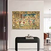 cheap Medieval Tapestry-Medieval Tapestry Middle Age Tapestry Wall Art Large Tapestry Mural Decor Photograph Backdrop Blanket Curtain Home Bedroom Living Room Decoration