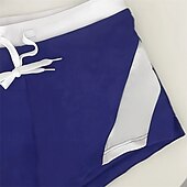 cheap Swim Trunks &amp; Board Shorts-Men's Swim Shorts Swim Trunks Patchwork Drawstring Quick Dry Comfortable Breathable Swimwear Bottoms Surfing Beach Water Sports Summer