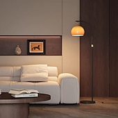 cheap LED Floor Lamp-Floor Lamp Ambient Lamps Modern Contemporary For Indoor Metal 110-120V / 220-240V Black / Gold