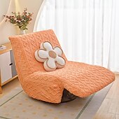 billiga Futon soffa-1 st elastiskt armlöst golvsofffodral lazy boy relax soffa underöverdrag stretch enkel soffa kuddfodral för vardagsrum hem