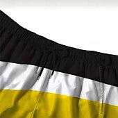 ieftine Costume de baie și pantaloni scurți de plajă-Bărbați Pantaloni Scurti Pantaloni Scurți de Înot Boxeri înot Peteci Cordon Cu buzunare Uscare rapidă Cu buzunare Pantaloni Scurti Pantaloni Surfing Plajă Sporturi Acvatice  Vară