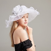 ieftine Pălării Party-Accesoriu de Păr Tul Nuntă Serată Elegant Nuntă Cu Flori Diadema Articole Pentru Cap