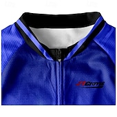 cheap Men&#039;s Jerseys-Men&#039;s Cycling Jersey Short Sleeve Bike Tee Tshirt Jersey with 3 Rear Pockets Mountain Bike MTB Breathable Quick Dry Anatomic Design Wicking Wine Red Yellow Red Sports Clothing Apparel