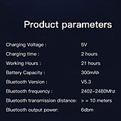 levne Bluetooth pomůcky-přenosný bluetooth vysílač lze spárovat se dvěma zařízeními současně. bluetooth 5.3 má dlouhou výdrž baterie a rgb cool osvětlení