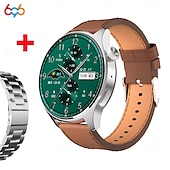 abordables Relojes inteligentes-696 SK32 Reloj inteligente 1.58 pulgada Smartwatch Reloj elegante Bluetooth ECG + PPG Podómetro Recordatorio de Llamadas Compatible con Android iOS Mujer Hombre Llamadas con Manos Libres Recordatorio