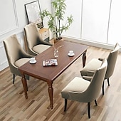 levne Potah na jídelní židli-1ks strečové voděodolné potahy na židle wingback slipcover - opakovaně použitelný potah chrániče na křeslo, pratelné potahy na jídelní židle chrániče do jídelny