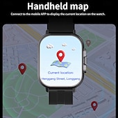 tanie Smartwatche-696 D8 Inteligentny zegarek 2.01 in Inteligentny zegarek Bluetooth EKG + PPG Krokomierz Powiadamianie o połączeniu telefonicznym Kompatybilny z Android iOS Damskie Męskie Odbieranie bez użycia rąk