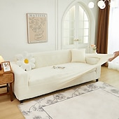 baratos Cobertura de Sofa-capa de sofá de tecido jacquard elástico capa de sofá elástica secional em forma de l capa de sofá de canto para sala de estar 1/2/3/4 assentos