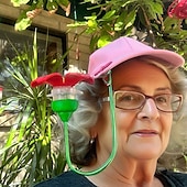 cheap Backyard Birding &amp; Wildlife-Hat Hummingbird Feeder, Mini Hummingbird Feeder with Random Color Clip,Easy to Clean and Refill Plastic Humming Bird Feeder