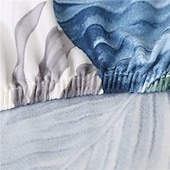 رخيصةأون غطاء أريكة-غطاء أريكة مطبوع غطاء أريكة مرن على شكل حرف L غطاء أريكة واقي أثاث لغرفة النوم والمكتب وغرفة المعيشة وديكور المنزل