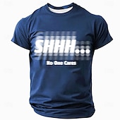 preiswerte Lustige T-Shirts für Männer-Herren Unhöfliches Anstößiges Optische Illusion T-Shirt Kurzarm T-Shirt 3D Druck Rundhals T-Shirt Mode Alltag Straße Alltag Schwarz Rot Blau Sommer Frühling Bekleidung Apparel S M L XL XXL XXXL