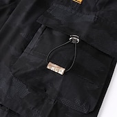 cheap Classic-Men&#039;s Cargo Shorts Outdoor Shorts Camping Shorts Camo Shorts Hiking Shorts Elastic Waist Multi Pocket Straight Leg Camouflage Moisture Wicking Wearable Knee Length Outdoor Casual Daily Fashion