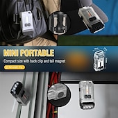お買い得  戦術的な懐中電灯-LED 小型強力 EDC 懐中電灯、温白色赤色光、明るい 1200lm USB C 充電式 10 モード ミニ ポケット キーチェーン フラッシュ ライト、クリップ付き、IP67 防水