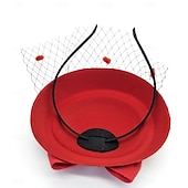 billige Bryllupshodeplagg-Hodeplagg Perle Bryllup Aftenselskap Elegant Bryllup Med Ren Farge Hodeplagg Hodeplagg