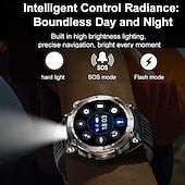 Χαμηλού Κόστους Smartwatch-696 HT30 Εξυπνο ρολόι 1.7 inch Έξυπνο ρολόι Bluetooth Βηματόμετρο Υπενθύμιση Κλήσης Παρακολούθηση Ύπνου Συμβατό με Android iOS Άντρες Κλήσεις Hands-Free Υπενθύμιση Μηνύματος IPX-0 Θήκη ρολογιού 52mm