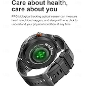 levne Chytré hodinky-696 K69 Chytré hodinky 1.75 inch Inteligentní hodinky Bluetooth Záznamník hovorů Měřič spánku Monitor srdečního tepu Kompatibilní s Android iOS Dámské Muži Hands free hovory Záznamník zpráv IPX-0