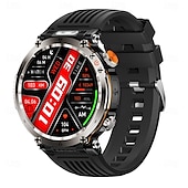 Χαμηλού Κόστους Smartwatch-696 HT30 Εξυπνο ρολόι 1.7 inch Έξυπνο ρολόι Bluetooth Βηματόμετρο Υπενθύμιση Κλήσης Παρακολούθηση Ύπνου Συμβατό με Android iOS Άντρες Κλήσεις Hands-Free Υπενθύμιση Μηνύματος IPX-0 Θήκη ρολογιού 52mm