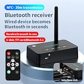 economico Gadget bluetooth-trasmettitore ricevitore audio bluetooth 5.1 adattatore audio wireless 2 in 1 per telefoni cellulari tablet tv console di gioco